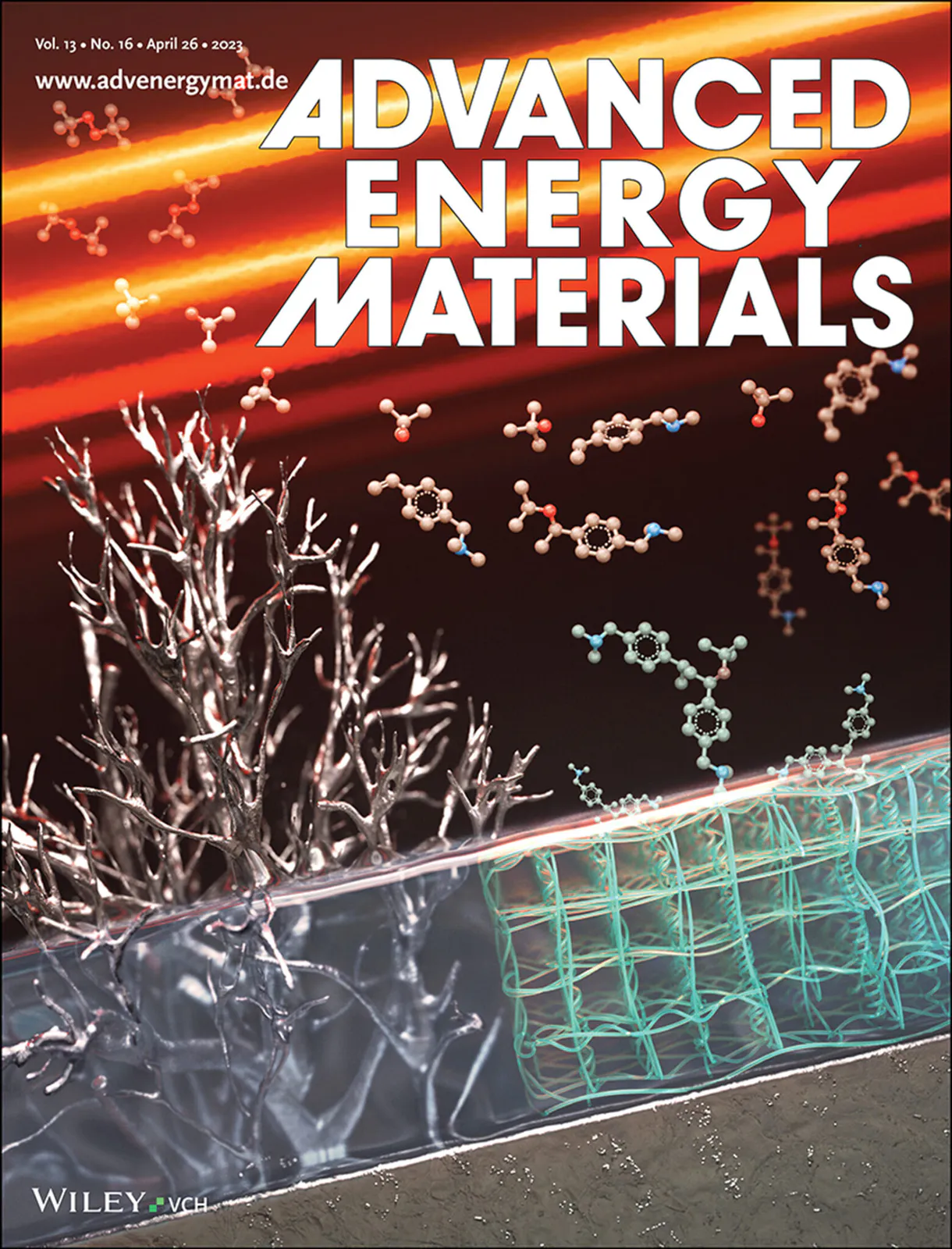 Our Li-metal battery paper was featured as a Journal Front Cover Article in Advanced Energy Materials